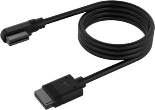 כבל עם חיבור 90 מעלות Corsair iCUE LINK Cable 1x600mm