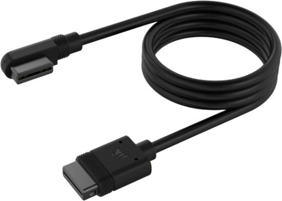 כבל עם חיבור 90 מעלות Corsair iCUE LINK Cable 1x600mm