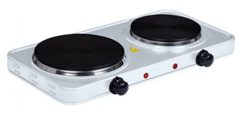 כירת בישול כפולה דגם Matrix 2500W Torino - צבע לבן