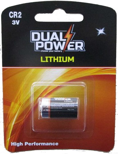 סוללת CR2 3V דגם Lithium מבית Dual Power