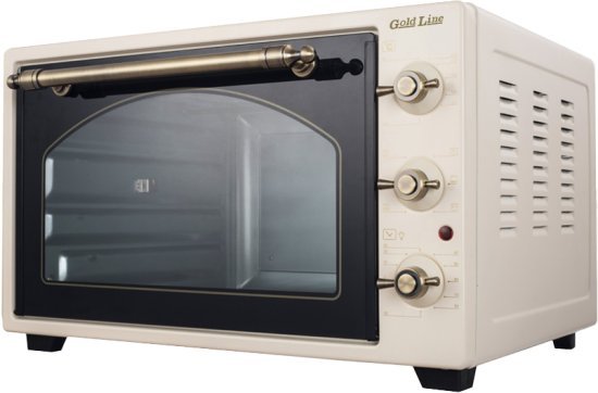 טוסטר אובן 42 ליטר 2000W דגם Sharden ATL-6642C מבית Gold Line - צבע קרם