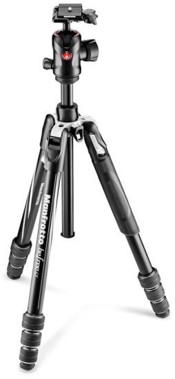 חצובת אלומיניום דגם Befree GT + ראש כדורי Manfrotto MKBFRTA4GT-BH 496