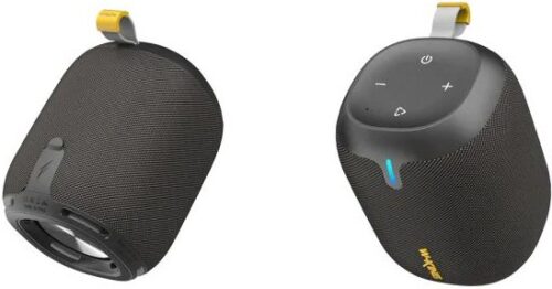 רמקול אלחוטי נייד קומפקטי דגם D120 מבית W-KING - צבע שחור