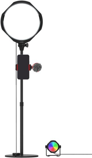ערכת תאורה Joby Beamo Studio Creator - פנס + מיקרופון