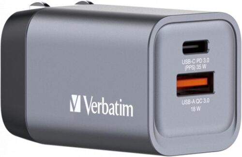 286928_b_1.jpg מטען קיר 35W 2-Port GaN USB-A / C מבית Verbatim