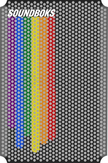 גריל 3 SOUNDBOKS מבית SoundBoks - צבע צבעוני