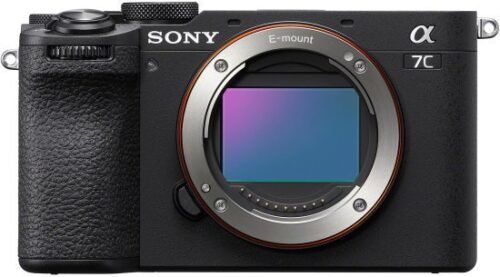 מצלמה דיגיטלית ללא מראה Sony A7C II Full Frame Mirrorless - צבע שחור - גוף בלבד דגם ILCE-7CM2B