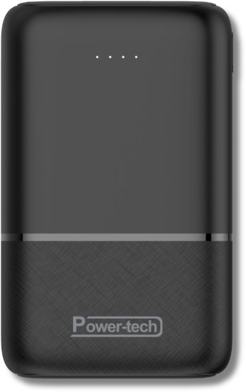 סוללת גיבוי Power-Tech PD-10 10000mAh 2xUSB-A+USB-C - צבע שחור