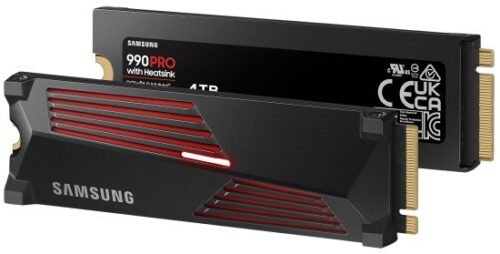 296557_b_1.jpg כונן SSD עם גוף קירור Samsung 990 PRO Heatsink NVMe M.2 4TB