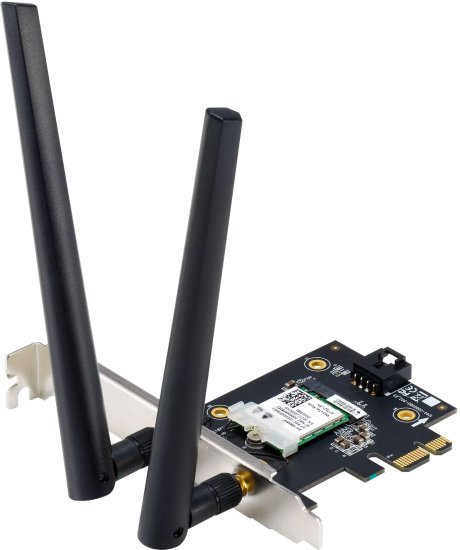 כרטיס רשת אלחוטי ASUS PCE-AXE5400 Tri-band WiFi 6E Adapter