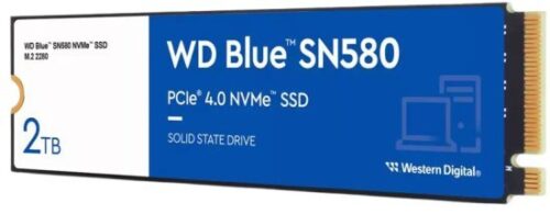 296583_b_1.jpg כונן SDD פנימי Western Digital Blue SN580 2TB SSD M.2 2280 PCIe NVMe