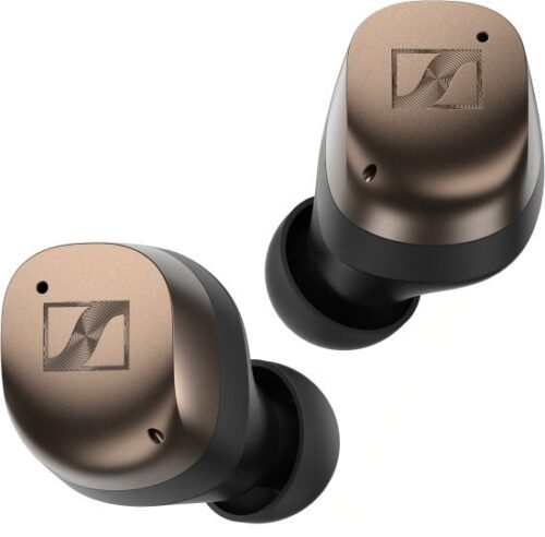 אוזניות אלחוטיות Sennheiser MOMENTUM True Wireless 4 - צבע שחור / נחושת