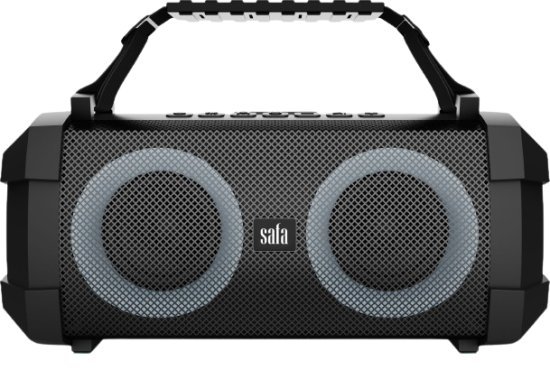 רמקול מדריכים נטען נייד 40W עם מיקרופון אלחוטי SAFA T-1BT