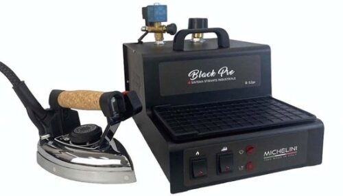 מגהץ קיטור מקצועי טורבו 2.3 ליטר 800W דגם Black Pro מבית Michelini