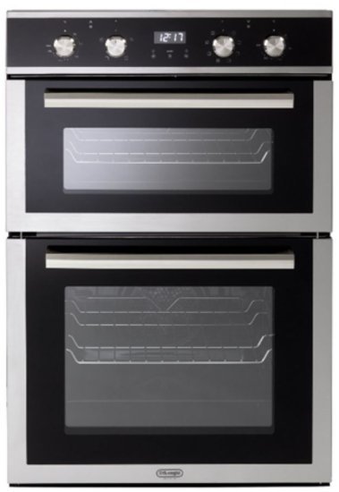 תנור בנוי דו תאי 59+39 ליטר 7 תוכניות Delonghi DBIS87EDX - נירוסטה - תוצרת איטליה - שנה אחריות יבואן רשמי על ידי ניופאן