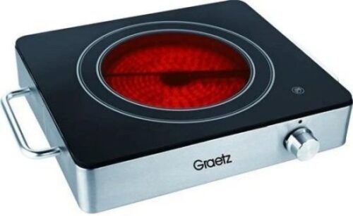 פלטת בישול קרמית 2000W דגם GR-195 מבית Graetz