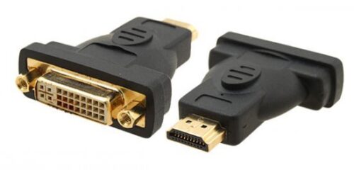 מתאם DVI נקבה לחיבור HDMI זכר Gold Touch