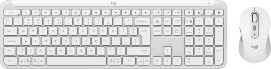 306200_b_1.jpg סט מקלדת ועכבר אלחוטיים Logitech MK950 Signature Slim - לבן
