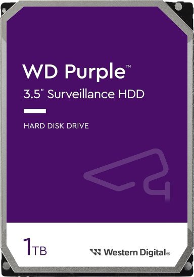 כונן קשיח Western Digital Purple 1TB 64MB Sata III WD11PURZ