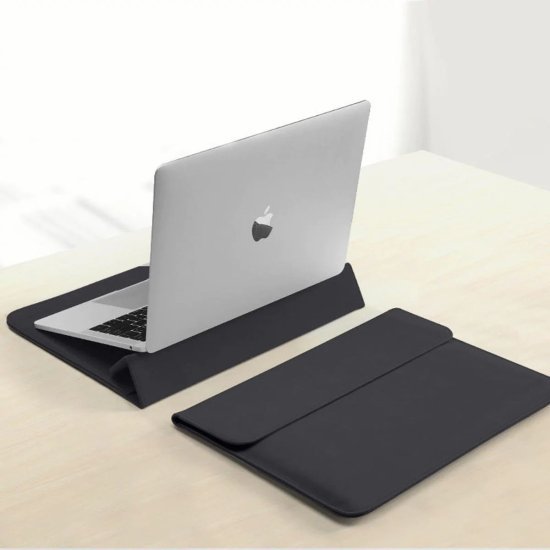 נרתיק למחשב נייד בגודל 14 אינץ' דגם The Nova Plus מבית Camel Mountain - צבע שחור