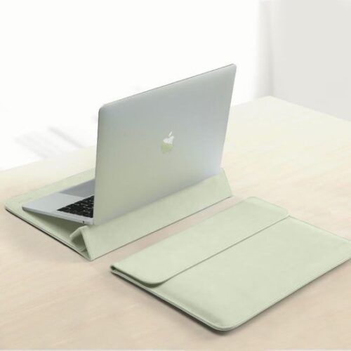 נרתיק למחשב נייד בגודל 16 אינץ' דגם The Nova Plus מבית Camel Mountain - צבע ירוק מנטה