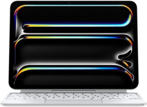 307302_b_1.jpg מקלדת Apple Magic Keyboard בעברית ל- Apple iPad Pro 11-inch (M4 / M5) - צבע לבן