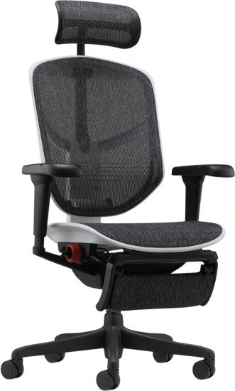 כיסא רשת גיימינג Comfort Enjoy Ultra מבית Keisar - צבע לבן