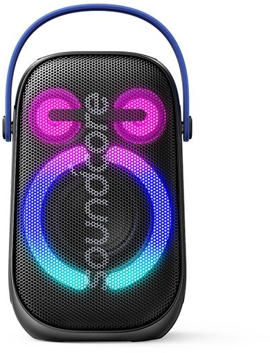 רמקול בידורית נייד 80W דגם Soundcore Rave Neo 2 מבית Anker - צבע שחור