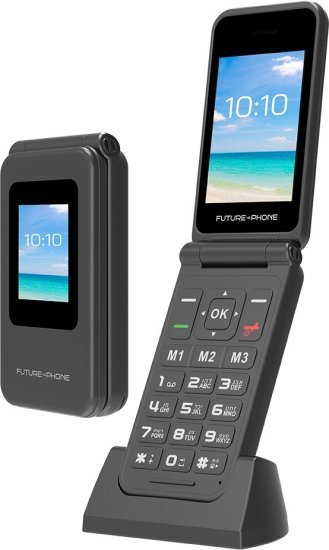 311650_b_1.jpg טלפון סלולרי צדפה עם מקשים Future 4G - צבע שחור