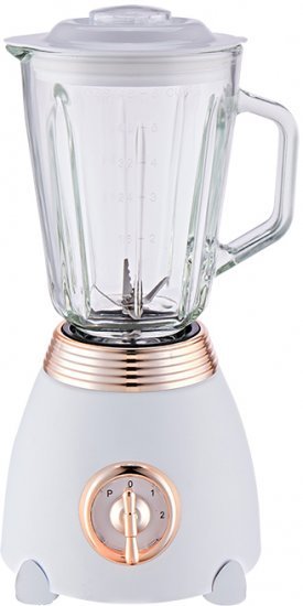 311920_b_1.jpg בלנדר זכוכית וינטג' 500W דגם Salvador ATL-5860B מבית Gold Line - צבע לבן