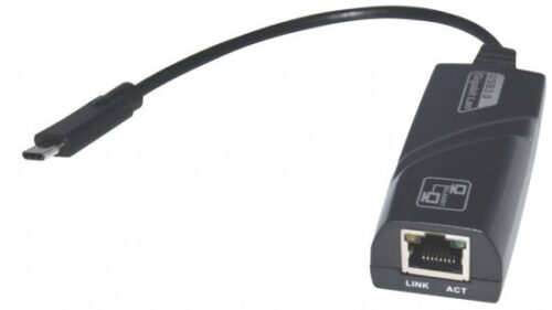 מתאם רשת Gold Touch Gigabit 10/100 / 1000Mbps מחיבור USB 3.1 מסוג C לחיבור רשת RJ45