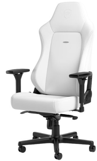 כיסא גיימינג סדרת Hero מבית Noblechairs - צבע לבן