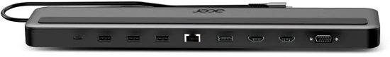 תחנת עגינה 13 ב-1 עם חיבור Acer USB Type-C