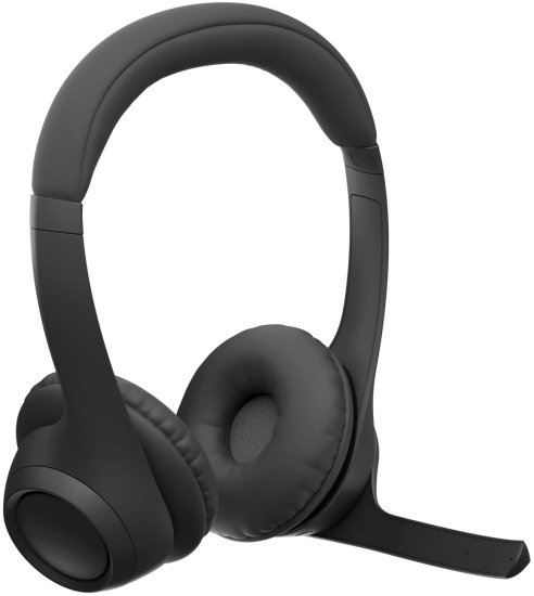 אוזניות אלחוטיות Logitech Zone 300 - צבע Midnight Black