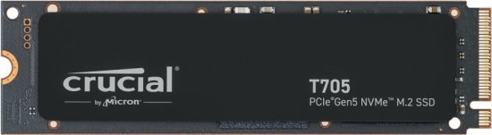 כונן SSD פנימי T705 1TB PCIe Gen5 NVMe M.2 מבית Crucial