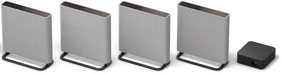 מערכת קולנוע אלחוטית Sony Bravia Theatre Quad Dolby Atmos Bluetooth 504W - צבע אפור