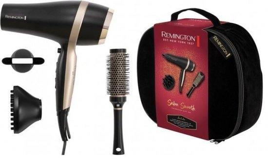 מייבש שיער Remington Salon Smooth Hair Dryer 2100W D6940GP