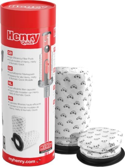 Henry Quick Pods - מארז 10 יחידות פילטר פוד (Pod) לשואבי אבק Henry Quick + Hetty Quick