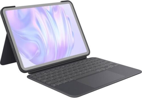 317321_b_1.jpg כיסוי מקלדת Logitech Combo Touch ל- Apple iPad Pro 11 Inch (M4) - צבע Graphite - שפה עברית ואנגלית