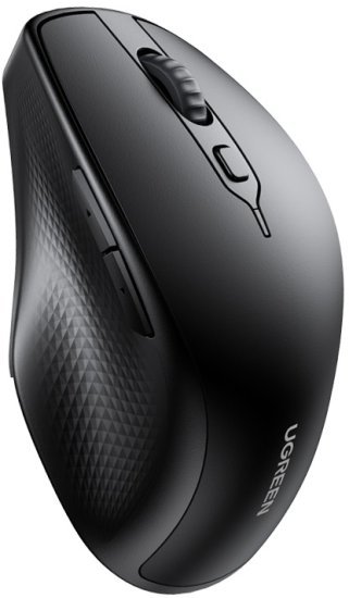 317398_b_1.jpg עכבר אלחוטי Bluetooth משולב Ugreen MU101 2.4GHz - צבע שחור