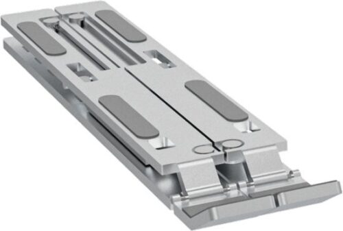 מעמד שולחני מתקפל למחשב נייד וטאבלט דגם TAB2 מבית זרועות שיח - צבע כסוף