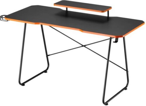 320776_b_1.jpg שולחן מחשב גיימינג עם מעמד למסך Brateck GMD10-1D - צבע שחור