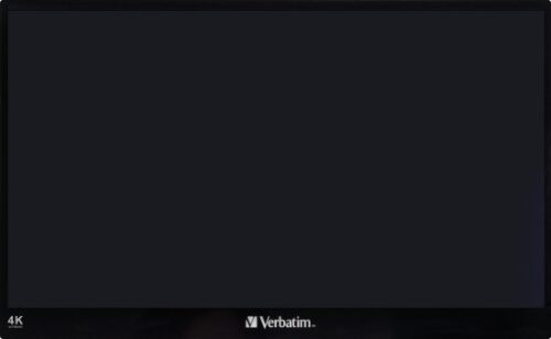 מסך נייד Verbatim Portable Touchscreen Monitor 17.3 Inch UHD 4K