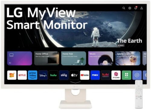 322411_b_1.jpg מסך מחשב חכם LG 32SR50F-W MyView 31.5'' LED FHD IPS - צבע לבן