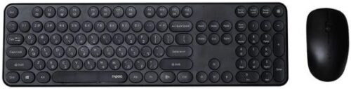 סט מקלדת ועכבר אלחוטיים Rapoo X260SB E.H - צבע שחור - שפה עברית / אנגלית