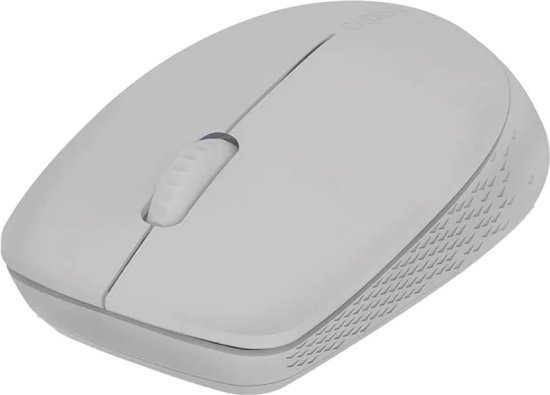 עכבר אלחוטי שקט Rapoo M100 Silent 2.4GHz / Bluetooth - צבע אפור בהיר
