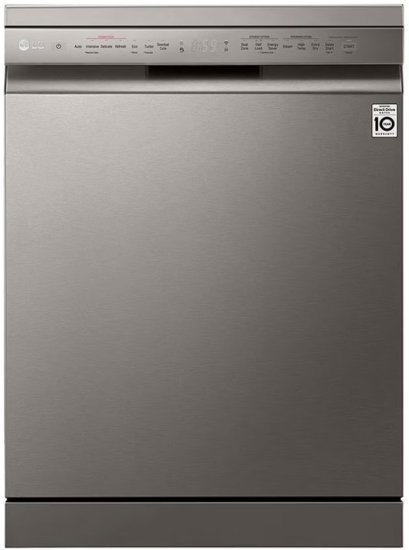 מדיח כלים עומד רחב 60 ס''מ LG DFC-435FP - נירוסטה