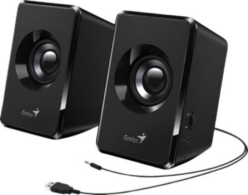324894_b_1.jpg מערכת רמקולים למחשב 2.0 ערוצים דגם SP-U125 מבית Genius - צבע שחור