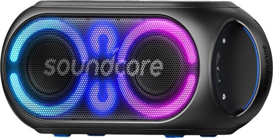 בידורית Bluetooth ניידת 120W דגם Soundcore Rave Party 2 מבית Anker - צבע שחור