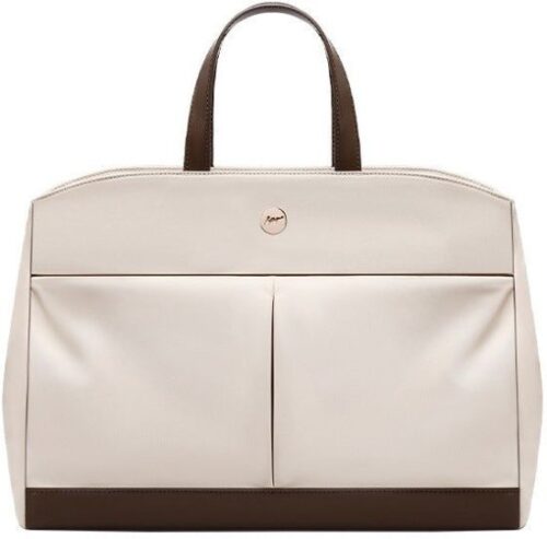 תיק צד למחשב נייד בגודל 14 אינץ’ דגם The Glacior Prime מבית Camel Mountain - צבע קרם